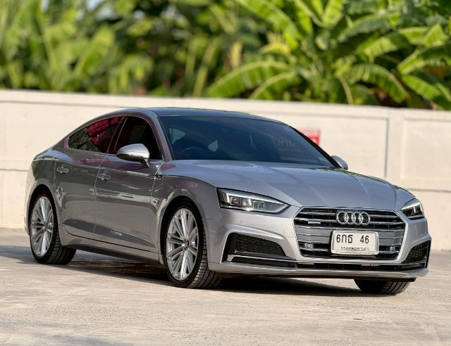 Audi Audi A5  2019 Coupe 45 TFSI quattro S-Line เบนซิน เกียร์อัตโนมัติ เทา รูปที่ 2