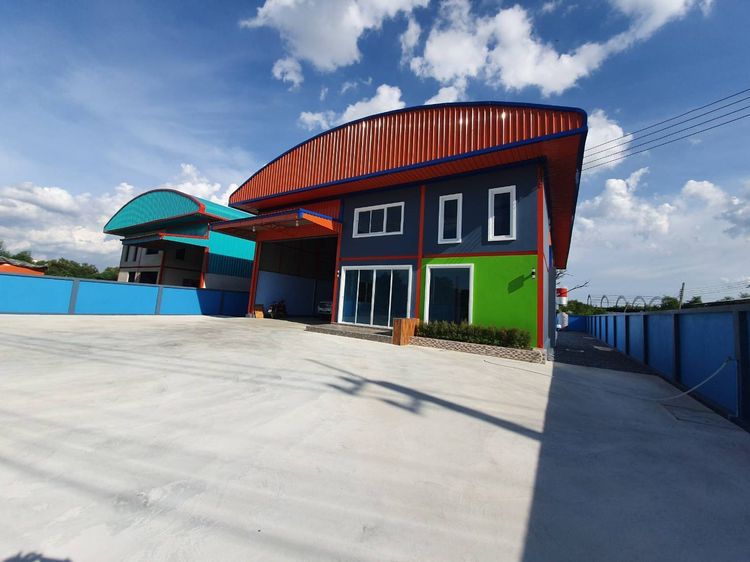 รหัส PNB010 โกดังให้เช่า - โรงงานให้เช่า พิกัดไทรน้อย ใกล้บางใหญ่  รูปที่ 2