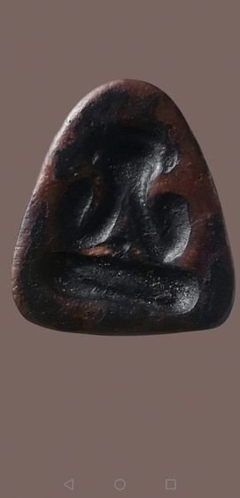 ปิดตาหลวงพ่อปาน​ พิมพ์หลังแบบเนื้อโทนกะลา​ วัดเคลือวัลย์จ.ชลบุรี รูปที่ 10