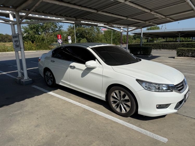 Honda Accord 2013 2.4 EL i-VTEC Sedan เบนซิน เกียร์อัตโนมัติ ขาว รูปที่ 3