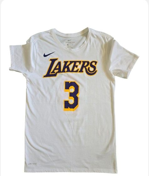 ‼️🏀เสื้อยืด Nike NBA LA Lakers (Anthony Davis3),👕สี Charcoal Nike แท้ 100‼️ตัวละ 120สภาพดี รูปที่ 7