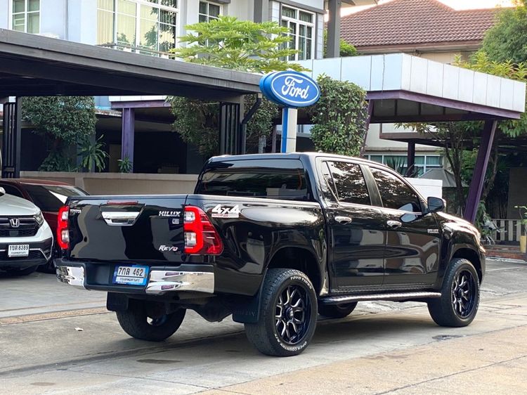 Toyota Hilux Revo 2018 2.4 Prerunner E Pickup ดีเซล ไม่ติดแก๊ส เกียร์อัตโนมัติ ดำ รูปที่ 4