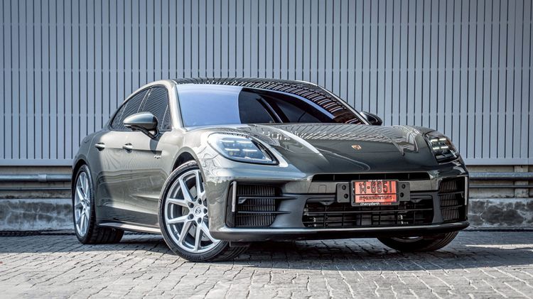 Porsche Panamera 2025 2.9 4S E-Hybrid 4WD Sedan ปลั๊กอินไฮบริด (PHEV) ไม่ติดแก๊ส เกียร์อัตโนมัติ เขียว