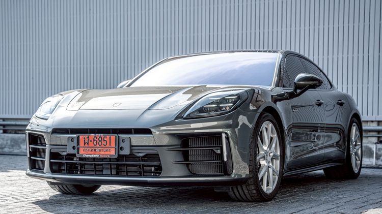 Porsche Panamera 2025 2.9 4S E-Hybrid 4WD Sedan ปลั๊กอินไฮบริด (PHEV) ไม่ติดแก๊ส เกียร์อัตโนมัติ เขียว รูปที่ 3