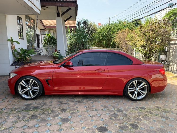 รถ BMW Series 4 420d สี แดง
