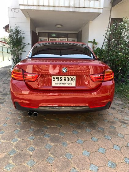 BMW Series 4 2017 420d ดีเซล ไม่ติดแก๊ส เกียร์อัตโนมัติ แดง รูปที่ 2