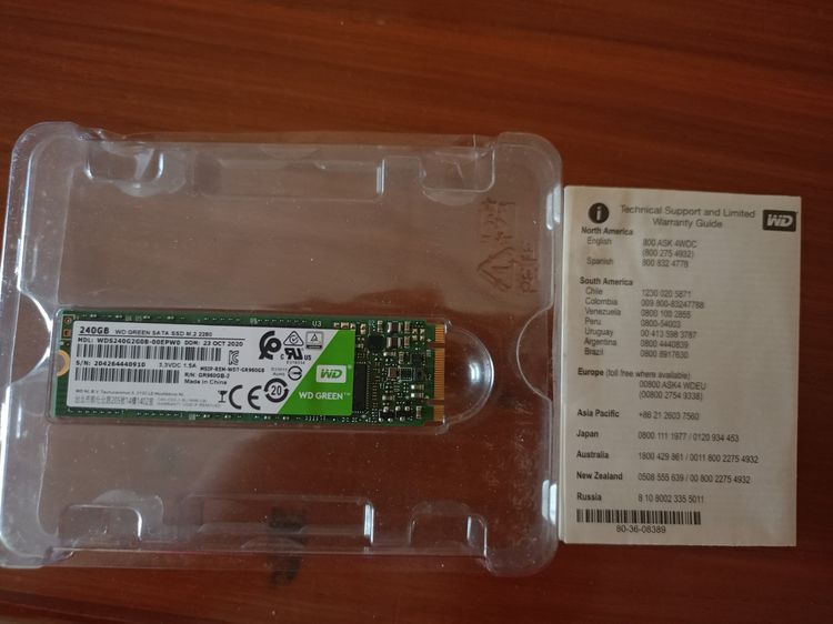 WD Green SATA SSD M.2 240GB รูปที่ 4