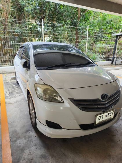 Toyota Vios 2010 1.5 E Sedan เบนซิน ไม่ติดแก๊ส เกียร์อัตโนมัติ ขาว รูปที่ 2