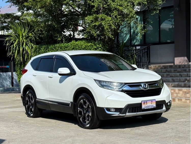 รถ Honda CR-V 2.4 EL 4WD สี ขาว