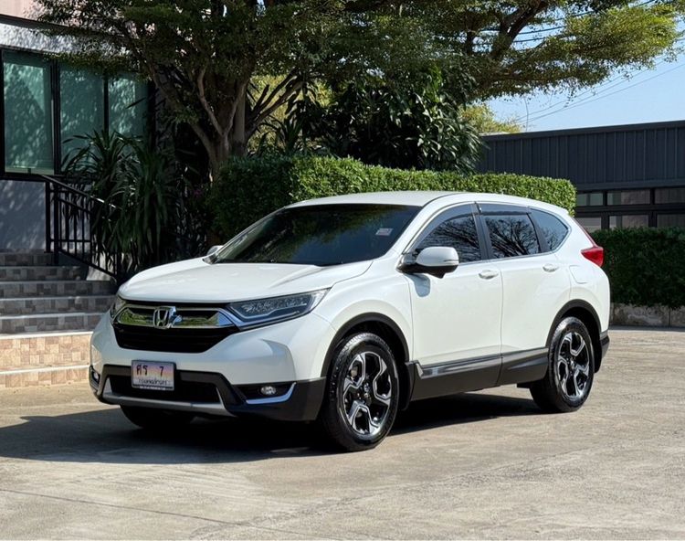 Honda CR-V 2019 2.4 EL 4WD Utility-car เบนซิน ไม่ติดแก๊ส เกียร์อัตโนมัติ ขาว รูปที่ 4