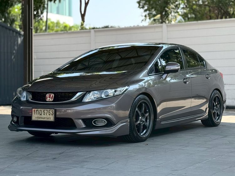 Honda Civic 2012 1.8 E i-VTEC Sedan เบนซิน ไม่ติดแก๊ส เกียร์อัตโนมัติ เทา รูปที่ 3