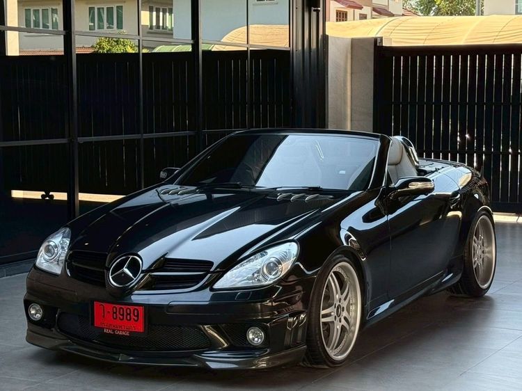 รถ Mercedes-Benz SLK-Class SLK200 AMG สี ดำ