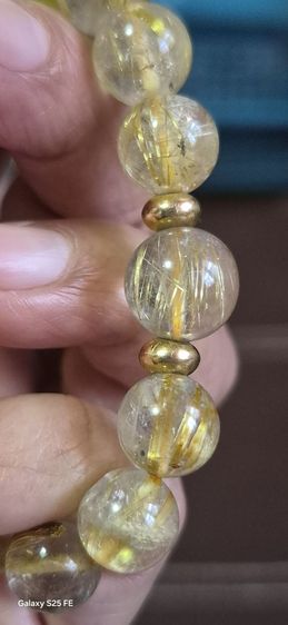 สร้อยข้อมือไหมทองแท้ทอง 90 รูปที่ 6