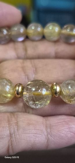 สร้อยข้อมือไหมทองแท้ทอง 90 รูปที่ 4