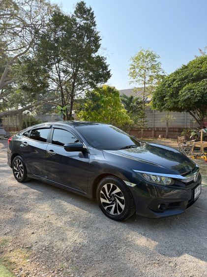 Honda Civic 2018 1.8 E i-VTEC ดีเซล ไม่ติดแก๊ส เกียร์อัตโนมัติ น้ำเงิน รูปที่ 2