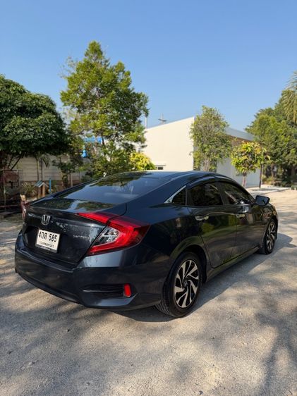 Honda Civic 2018 1.8 E i-VTEC ดีเซล ไม่ติดแก๊ส เกียร์อัตโนมัติ น้ำเงิน รูปที่ 4