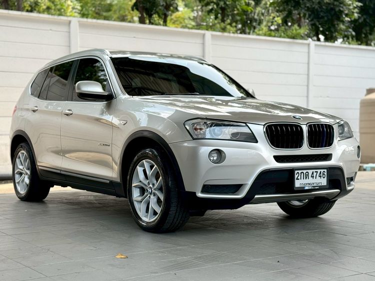 BMW X3 2013 2.0 xDrive20d Highline 4WD Utility-car ดีเซล ไม่ติดแก๊ส เกียร์อัตโนมัติ เทา รูปที่ 2
