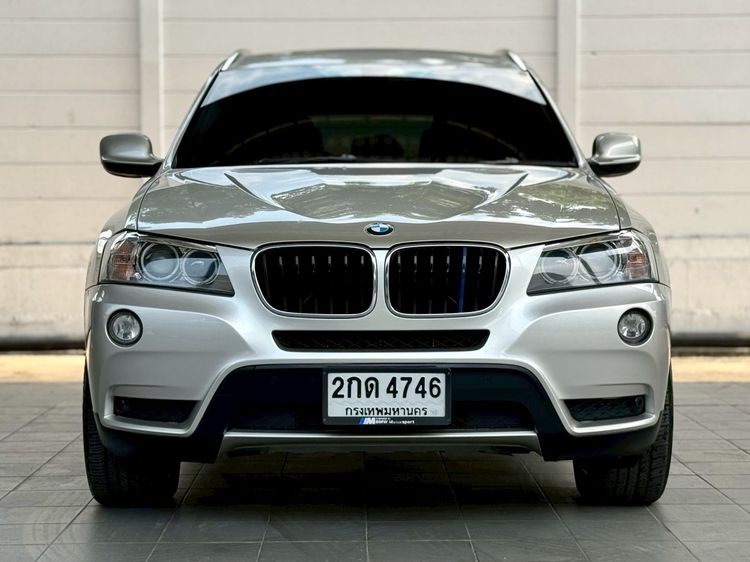 รถ BMW X3 2.0 xDrive20d Highline 4WD สี เทา