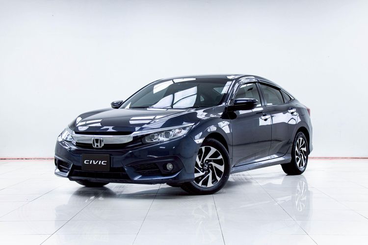 Honda Civic 2017 1.8 EL i-VTEC Sedan เบนซิน ไม่ติดแก๊ส เกียร์อัตโนมัติ เทา