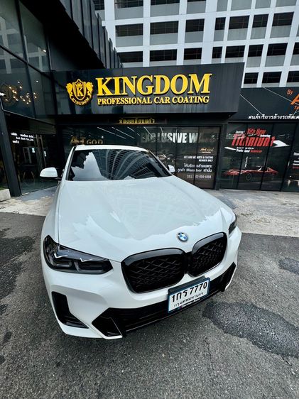 รถ BMW X4 2.0 xDrive20d M Sport 4WD สี ขาว