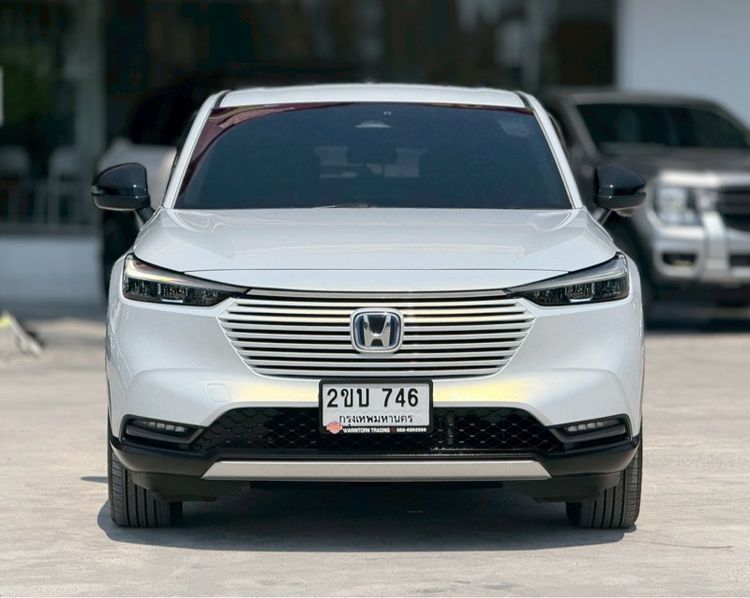Honda HR-V 2021 1.5 EL e:HEV Utility-car ไฮบริด ไม่ติดแก๊ส เกียร์อัตโนมัติ ขาว รูปที่ 2