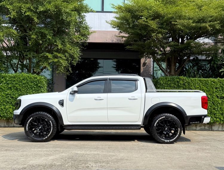 Ford Ranger 2024 2.0 Turbo Hi-Rider XLS Pickup ดีเซล ไม่ติดแก๊ส เกียร์อัตโนมัติ ขาว รูปที่ 3