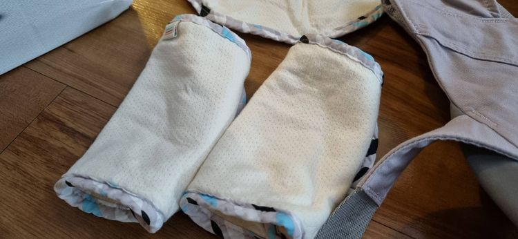 เป้อุ้มเด็ก สีเทา Hipseat by Sorbebe Korea รุ่น Stella ผ้าคอตตอน-ออร์กานิค  รูปที่ 5