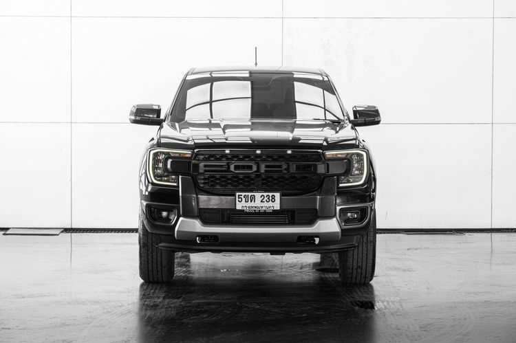 Ford Ranger 2023 2.0 Hi-Rider Sport Pickup ดีเซล ไม่ติดแก๊ส เกียร์อัตโนมัติ ดำ รูปที่ 3