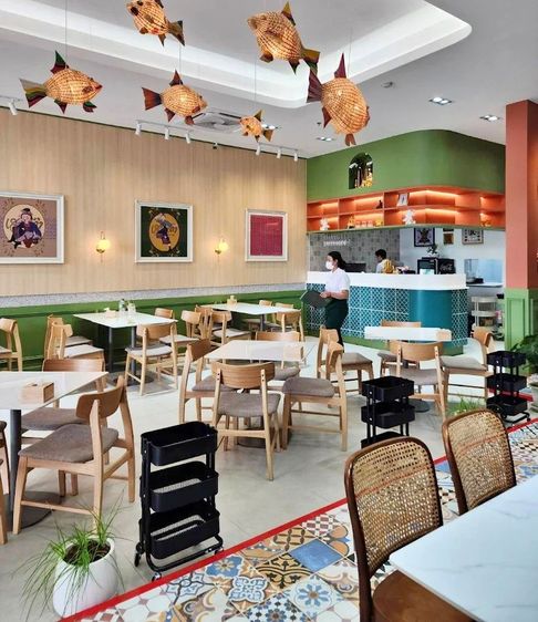 เซ้งร้านอาหารสวยๆ รามคำแหง110 ใกล้รถไฟฟ้า ในโครงการสัมมนากร เพลส ชั้น1ด้านหน้า เด่นชัด จอดรถสะดวก รูปที่ 8