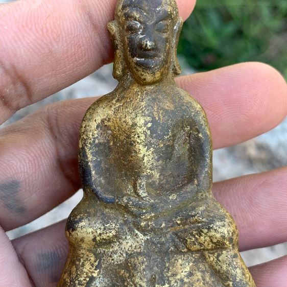 พระงั่งเศรียรโล้น พิมพ์อาถรรพ์ เครื่องราง รูปที่ 6