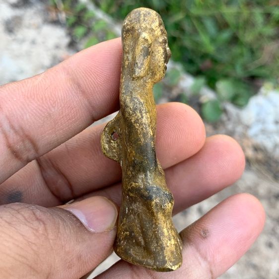 พระงั่งเศรียรโล้น พิมพ์อาถรรพ์ เครื่องราง รูปที่ 4