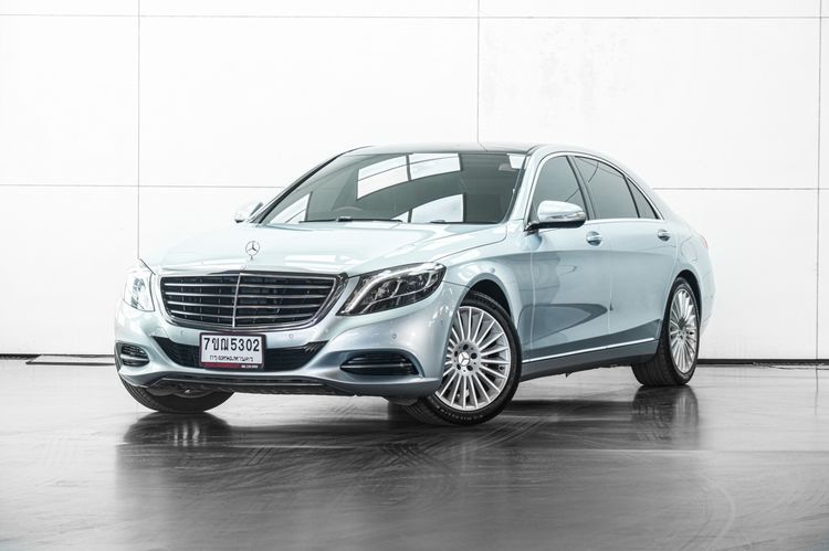 Mercedes-Benz S-Class 2015 S300 Sedan ไฮบริด ไม่ติดแก๊ส เกียร์อัตโนมัติ เทา รูปที่ 2