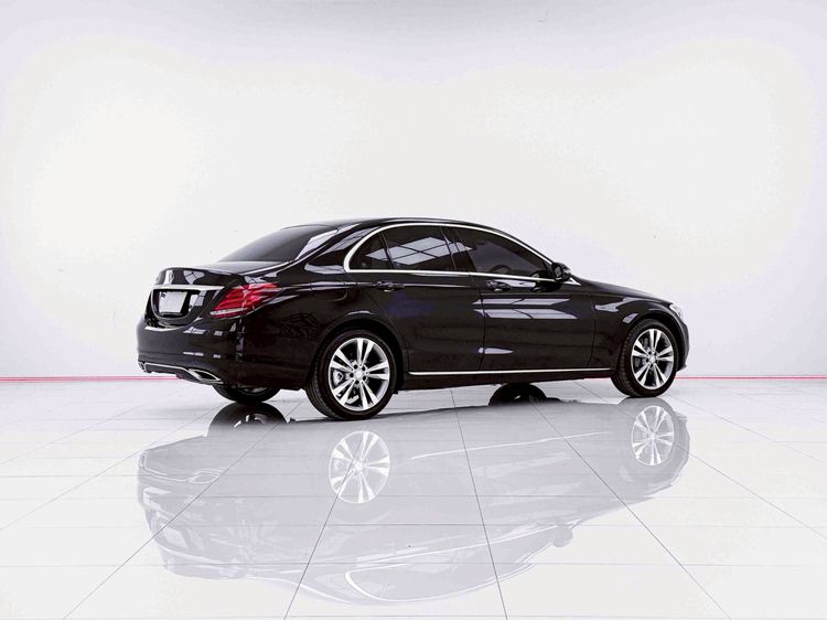 Mercedes-Benz C-Class 2016 C350 Sedan ปลั๊กอินไฮบริด (PHEV) ไม่ติดแก๊ส เกียร์อัตโนมัติ ดำ รูปที่ 4