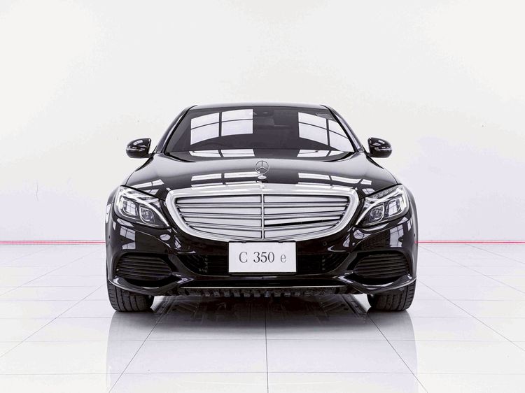 Mercedes-Benz C-Class 2016 C350 Sedan ปลั๊กอินไฮบริด (PHEV) ไม่ติดแก๊ส เกียร์อัตโนมัติ ดำ รูปที่ 3