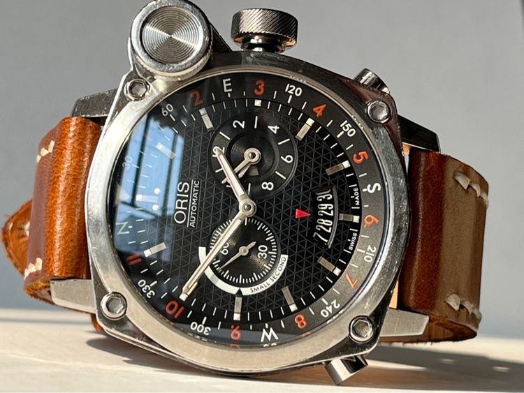รับเทรด  รุ่นท๊อปสุด Oris BC4 Flight Timer GMT Automatic รูปที่ 2