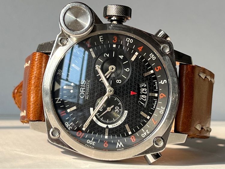 รับเทรด  รุ่นท๊อปสุด Oris BC4 Flight Timer GMT Automatic รูปที่ 13