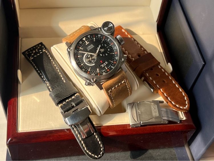 รับเทรด  รุ่นท๊อปสุด Oris BC4 Flight Timer GMT Automatic รูปที่ 10