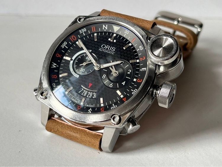 รับเทรด  รุ่นท๊อปสุด Oris BC4 Flight Timer GMT Automatic รูปที่ 6