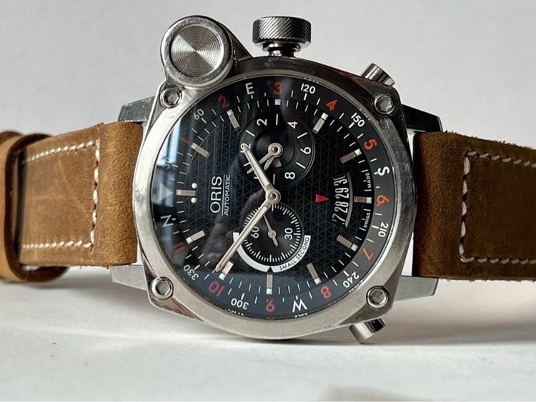 รับเทรด  รุ่นท๊อปสุด Oris BC4 Flight Timer GMT Automatic รูปที่ 5