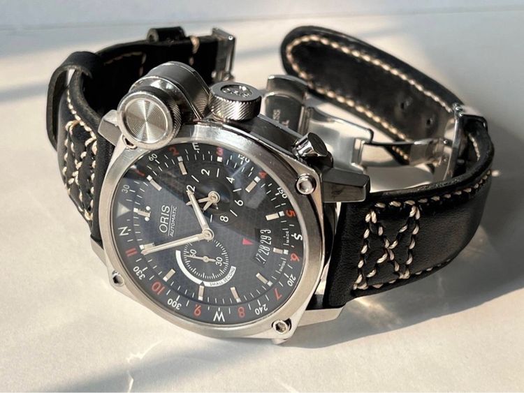 รับเทรด  รุ่นท๊อปสุด Oris BC4 Flight Timer GMT Automatic รูปที่ 7