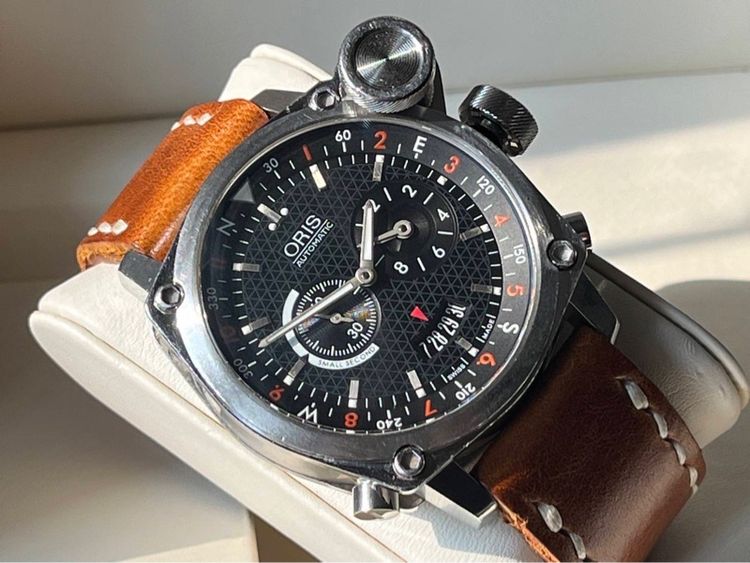 รับเทรด  รุ่นท๊อปสุด Oris BC4 Flight Timer GMT Automatic รูปที่ 8