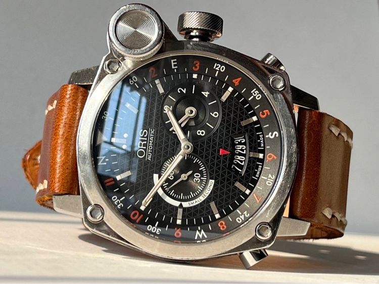 รับเทรด  รุ่นท๊อปสุด Oris BC4 Flight Timer GMT Automatic รูปที่ 3