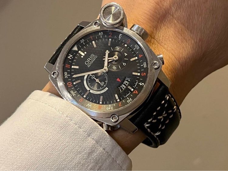 รับเทรด  รุ่นท๊อปสุด Oris BC4 Flight Timer GMT Automatic รูปที่ 17