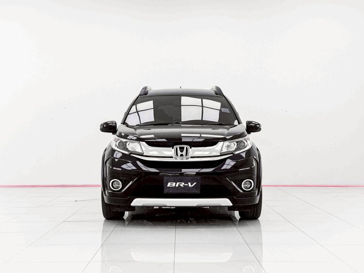 Honda BR-V 2016 1.5 SV Utility-car เบนซิน ไม่ติดแก๊ส เกียร์อัตโนมัติ ดำ รูปที่ 3