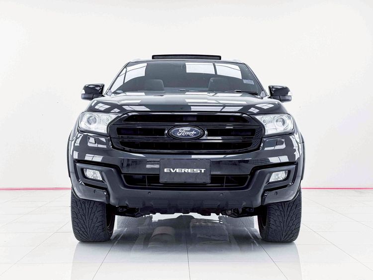 Ford Everest 2017 3.2 Titanium+ 4WD Utility-car ดีเซล ไม่ติดแก๊ส เกียร์อัตโนมัติ ดำ รูปที่ 3