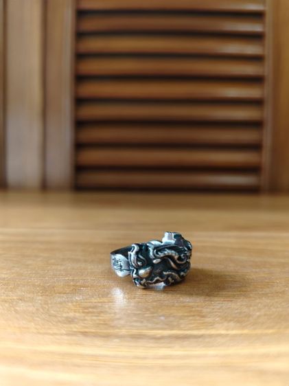 แหวนพระราหู เงินแท้ 92.5 ขนาด 56 รูปที่ 3