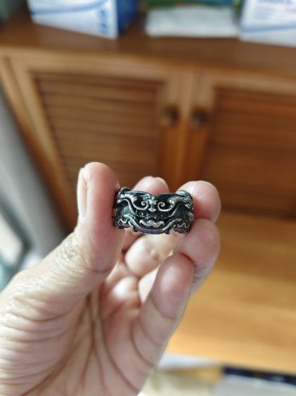 แหวนพระราหู เงินแท้ 92.5 ขนาด 56 รูปที่ 5