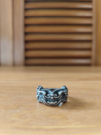 แหวนพระราหู เงินแท้ 92.5 ขนาด 56