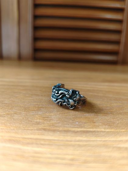 แหวนพระราหู เงินแท้ 92.5 ขนาด 56 รูปที่ 2