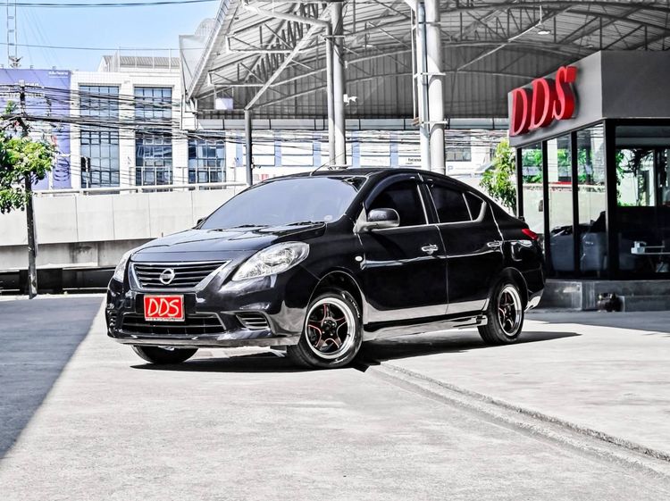 รถ Nissan Almera 1.2 ES สี ดำ